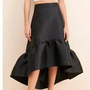 Serene Formal Flounced Maxi Skirt